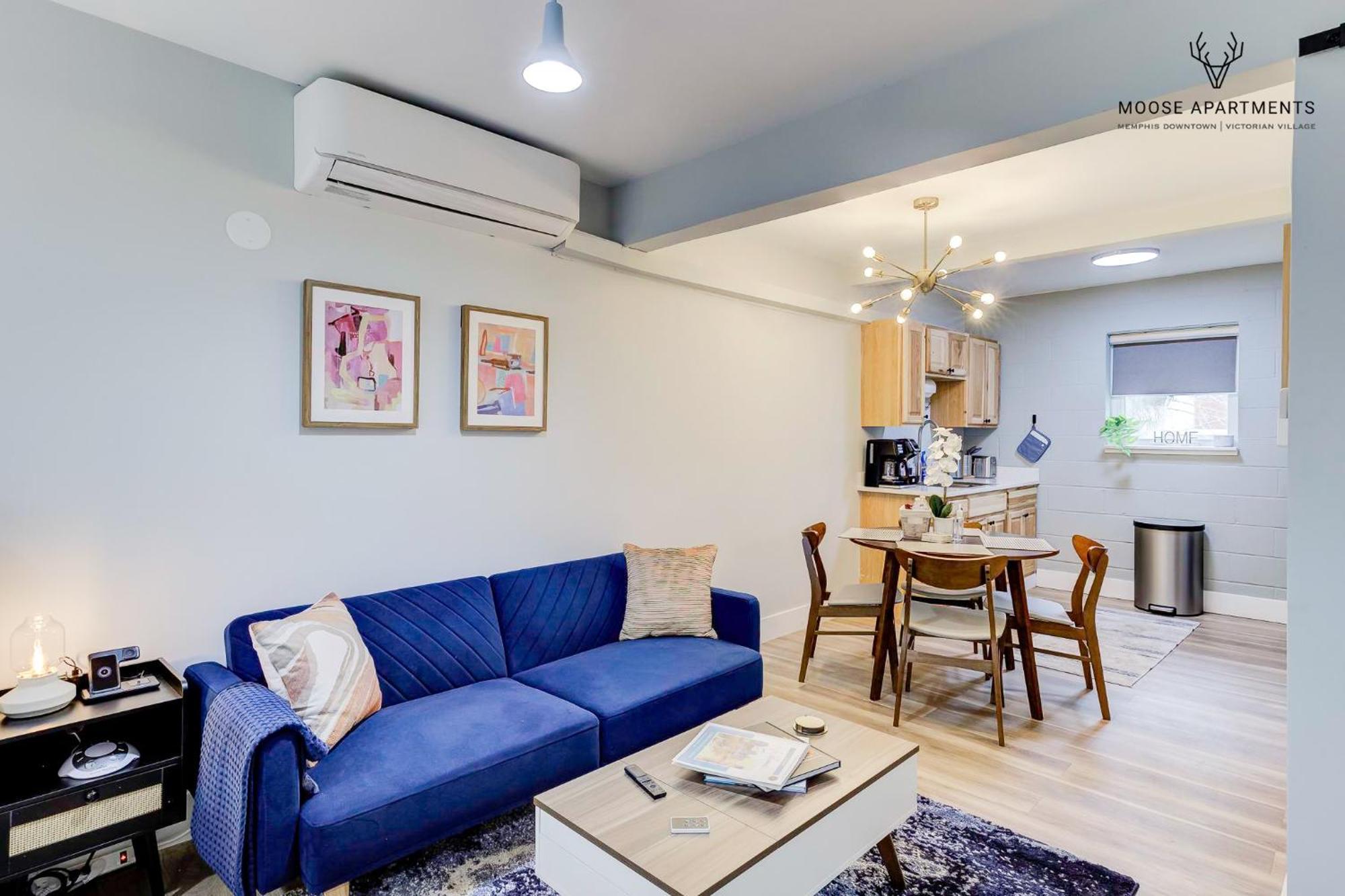 メンフィスThe Moose #9 - Brand New Luxe Modern Loft With Free Parking, King Bed & Fast Wifiアパートメント エクステリア 写真