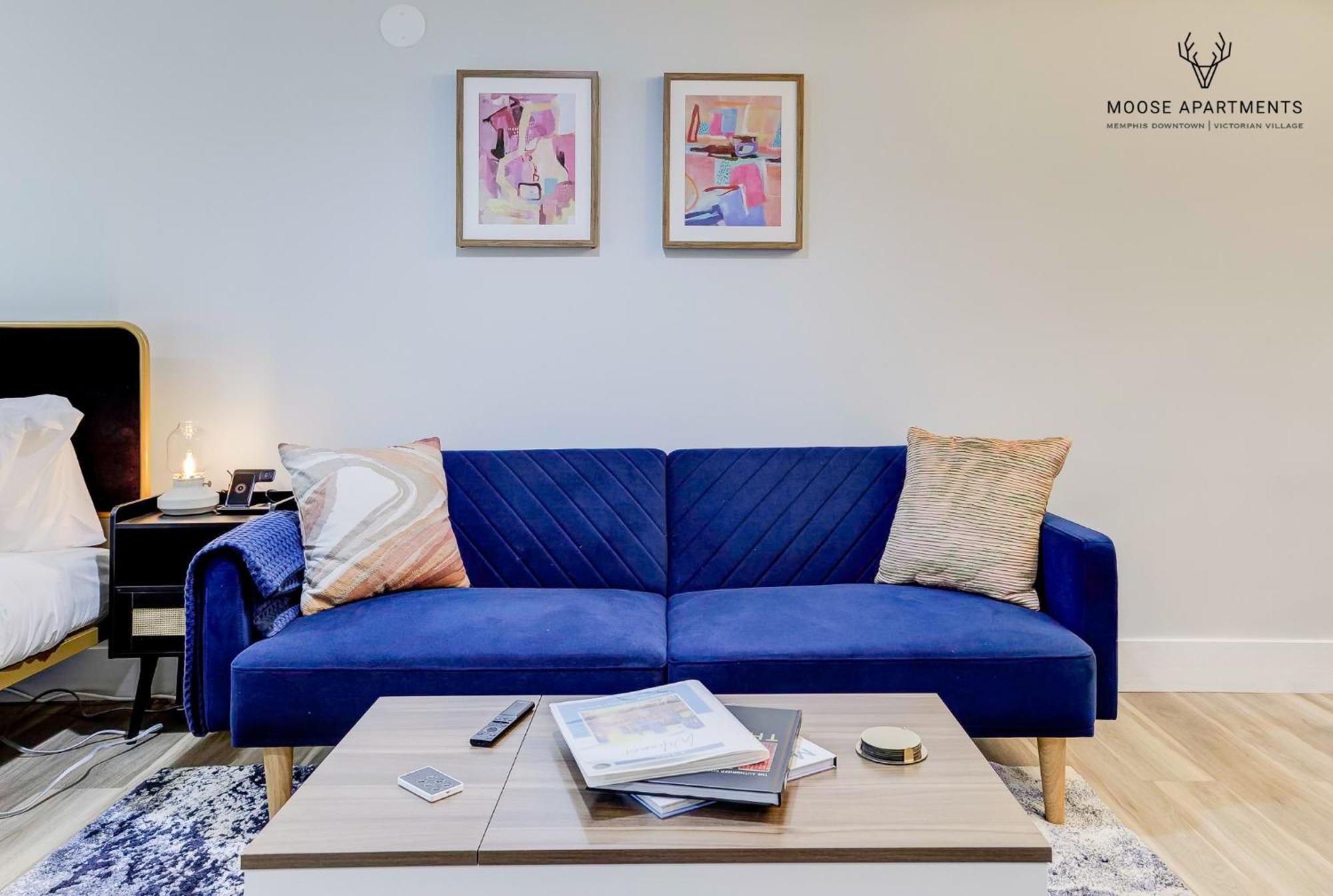 メンフィスThe Moose #9 - Brand New Luxe Modern Loft With Free Parking, King Bed & Fast Wifiアパートメント エクステリア 写真