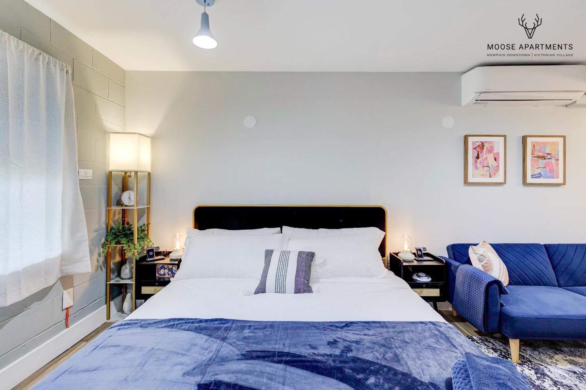 メンフィスThe Moose #9 - Brand New Luxe Modern Loft With Free Parking, King Bed & Fast Wifiアパートメント エクステリア 写真
