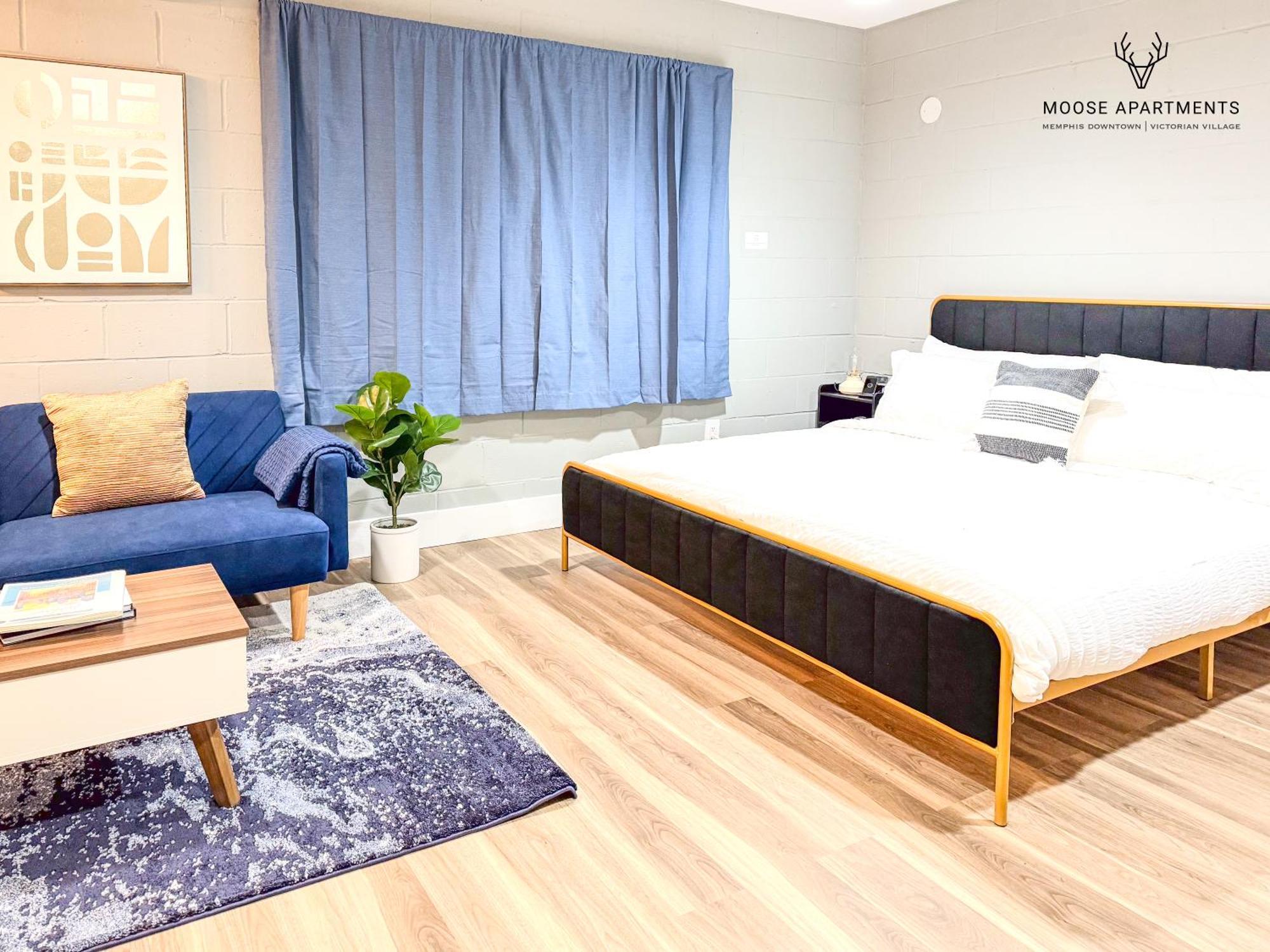 メンフィスThe Moose #9 - Brand New Luxe Modern Loft With Free Parking, King Bed & Fast Wifiアパートメント エクステリア 写真